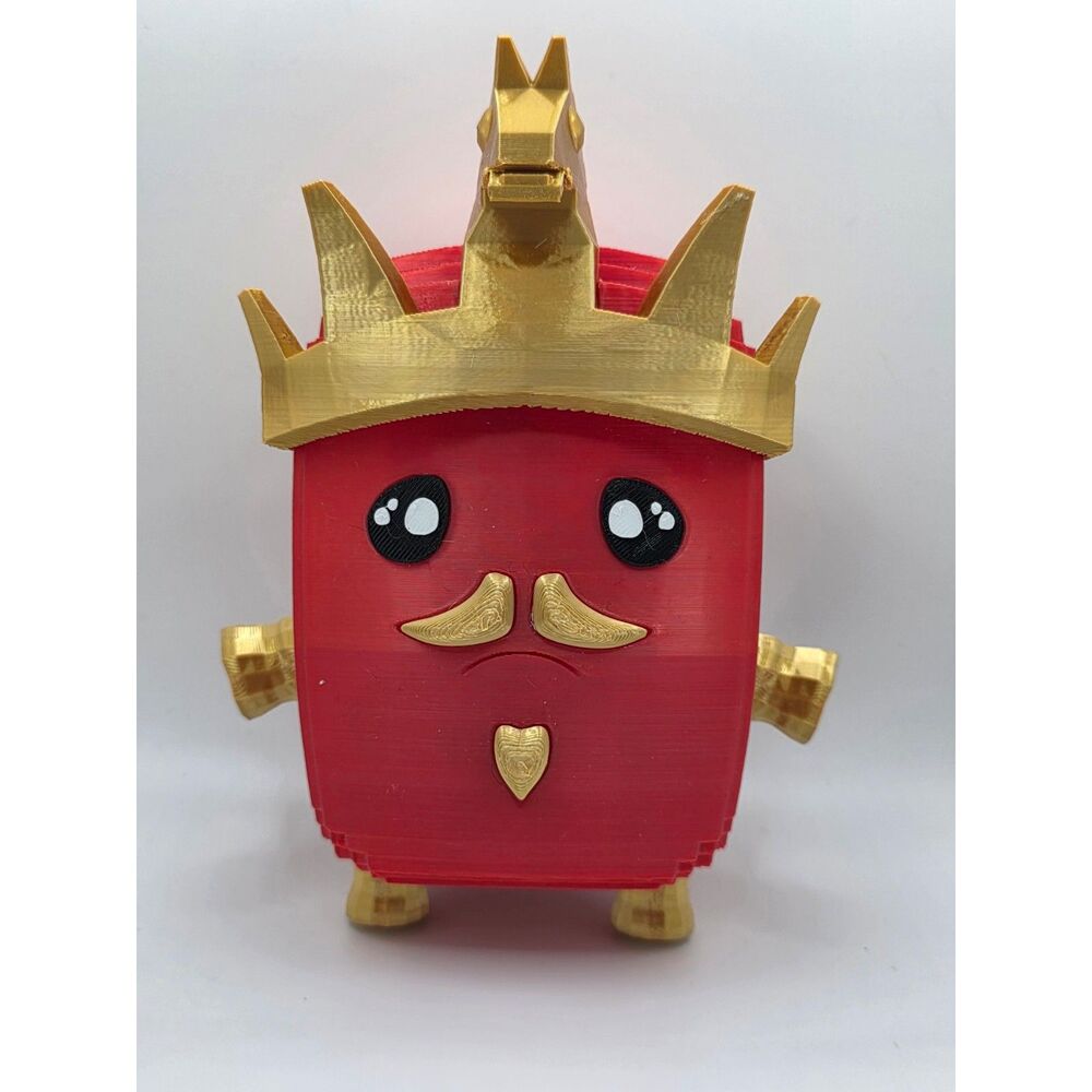 6-Inch Crown Fortnite Sprite 3D Printed Figure Custom
